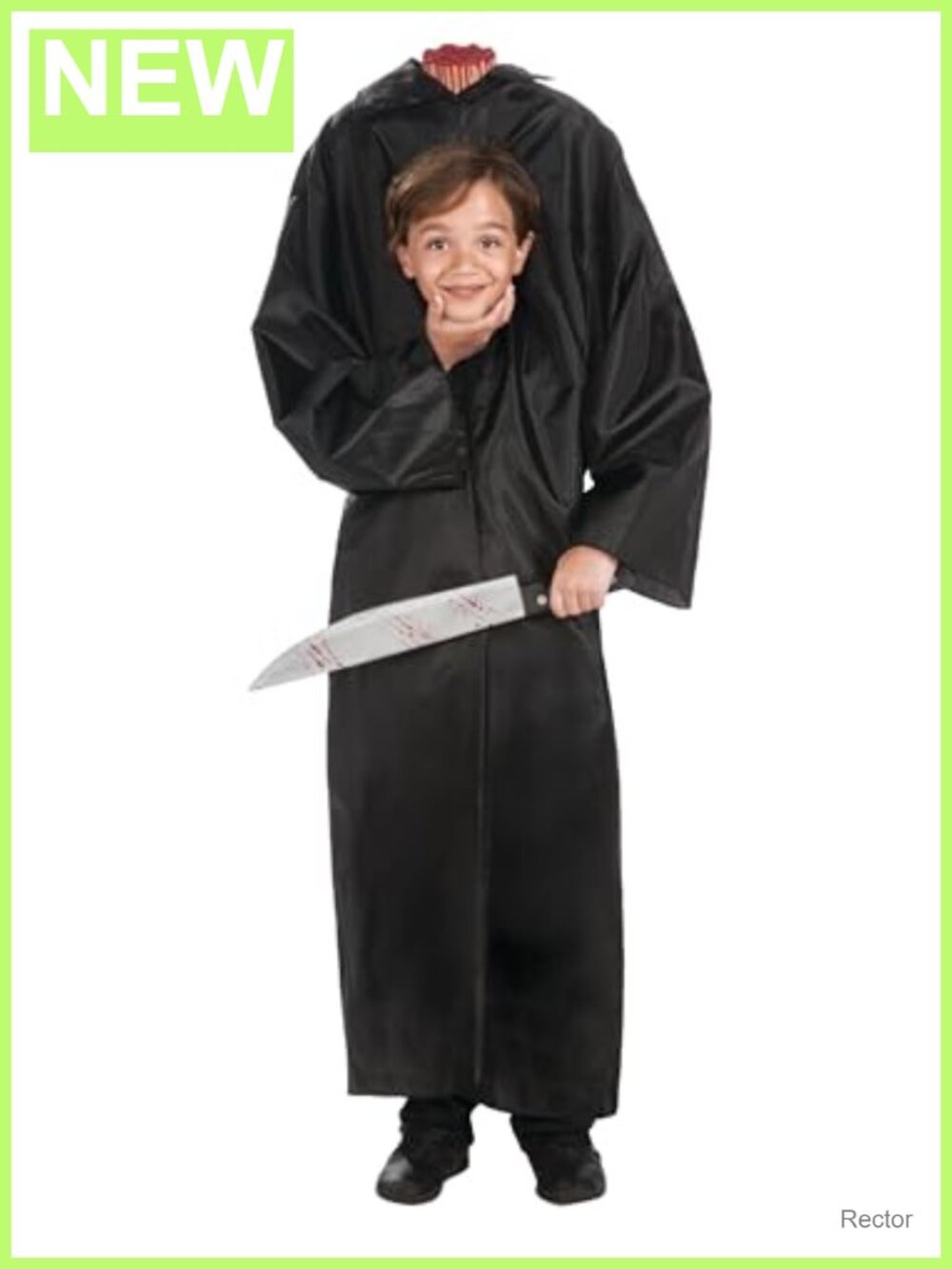 Children's Unisex Headless Costume Harness Robe Halloween One Size
